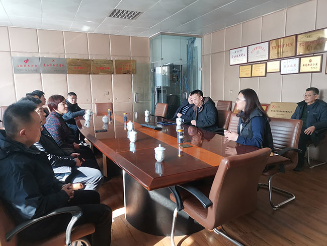 Liên đoàn Công nghiệp và Thương mại Sơn Đông đến thăm Công ty Đường Sơn Jinsha